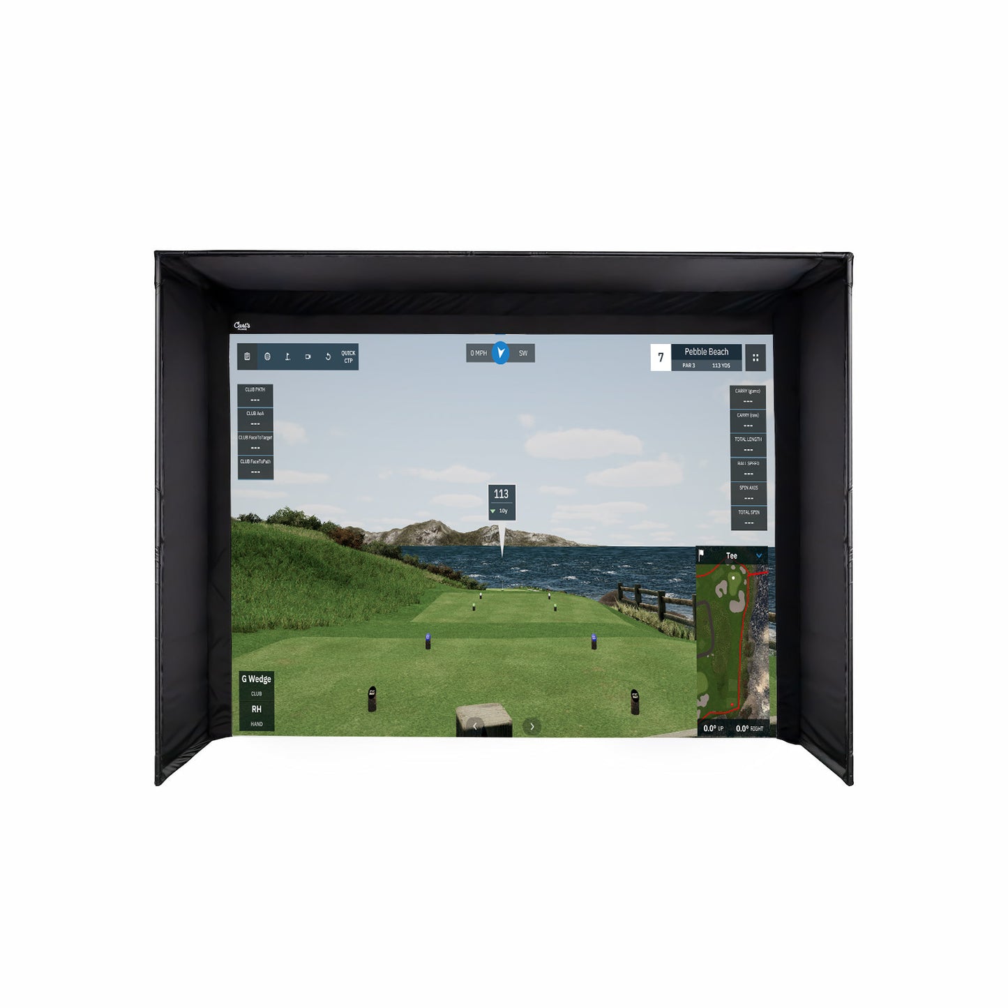 Carl`s Place DIY Golf Simulator Enclosure Kit